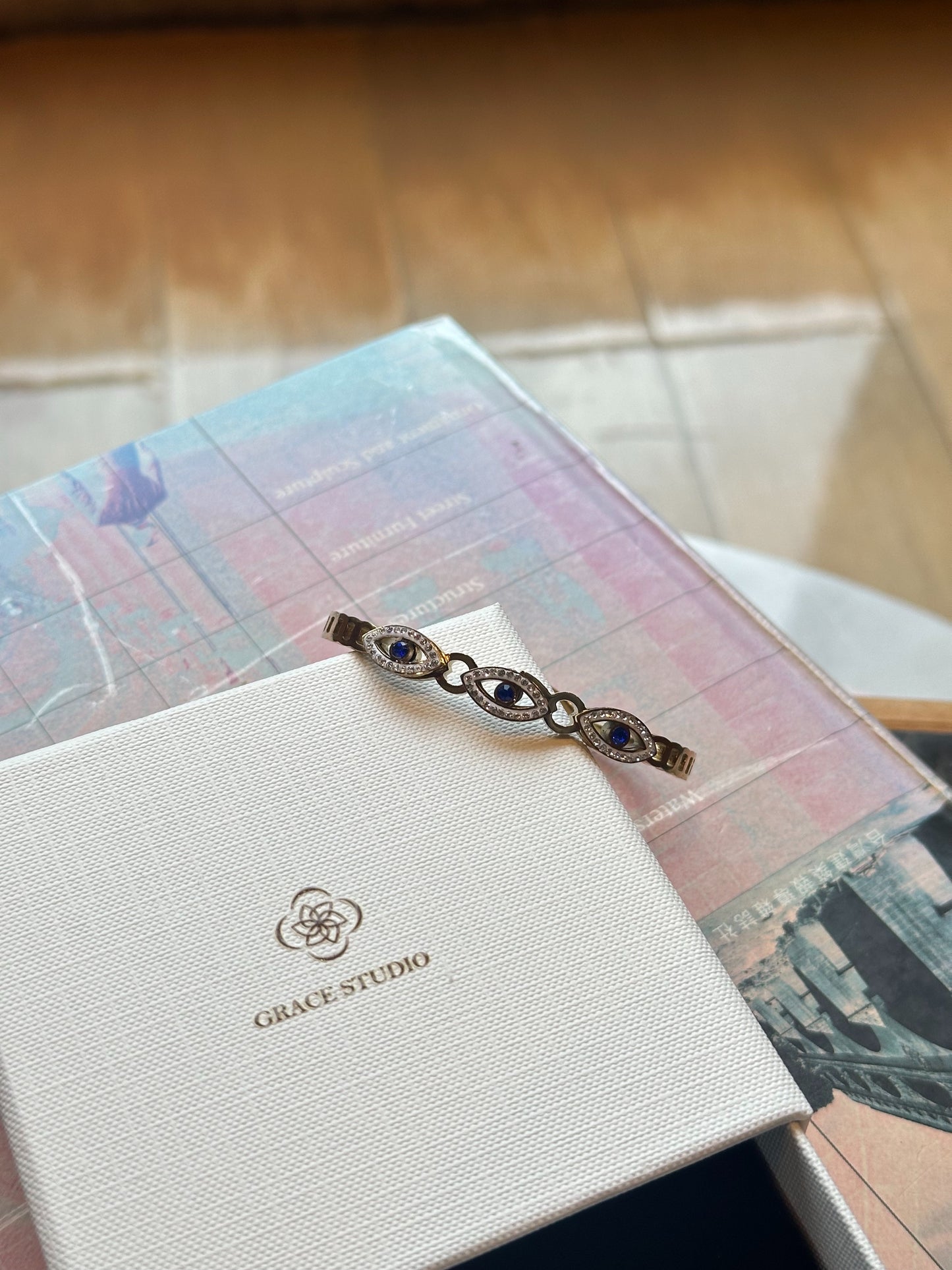 Triple Evil Eye Bracelet