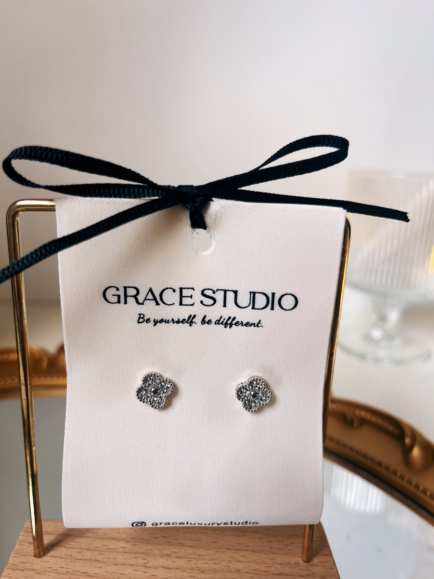 Pendientes VIvan de cristal