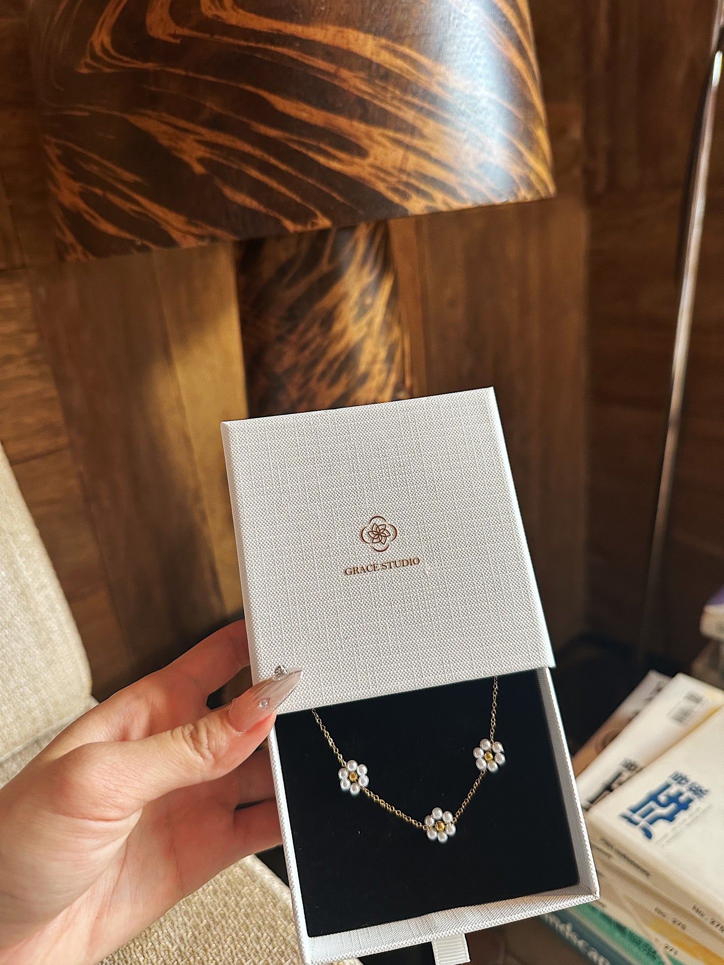 Spring Blossom Daisy Necklace