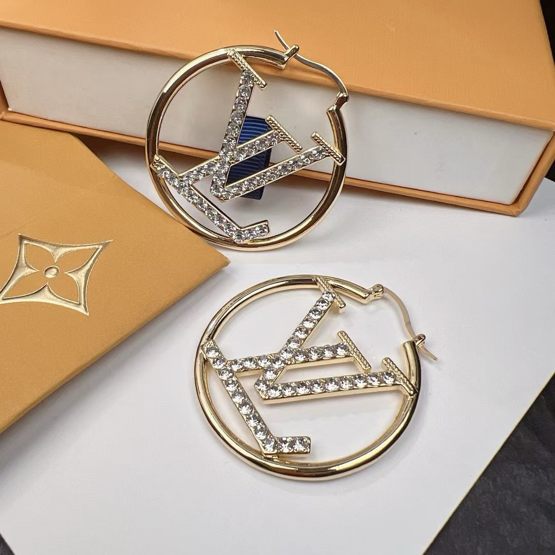 Elve luxury hoop earrings
