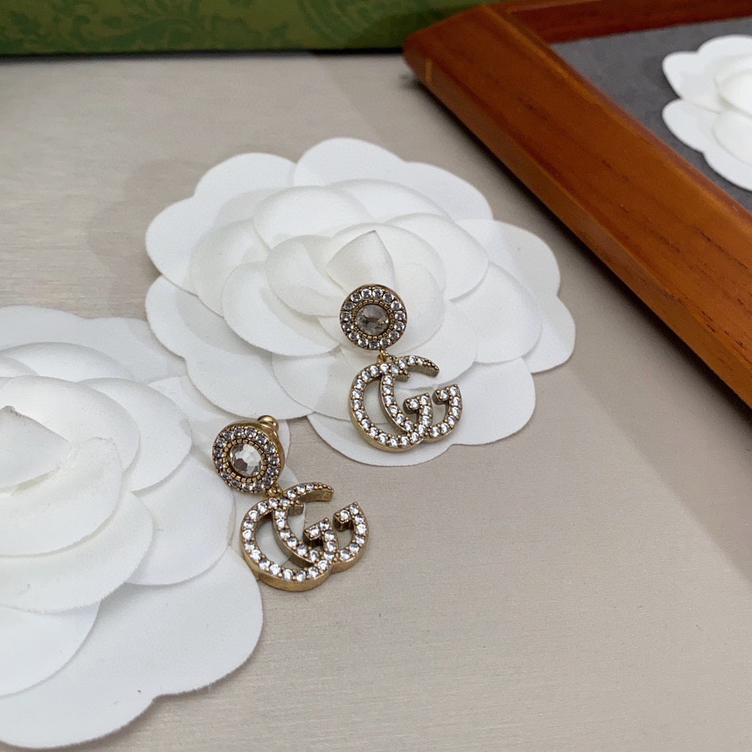 GG bling bling earrings