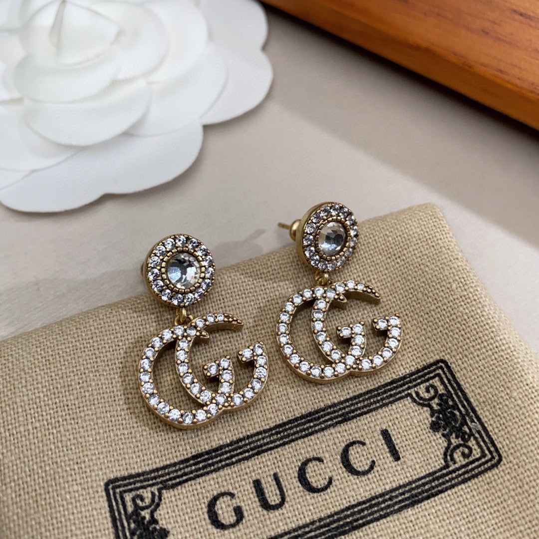 GG bling bling earrings