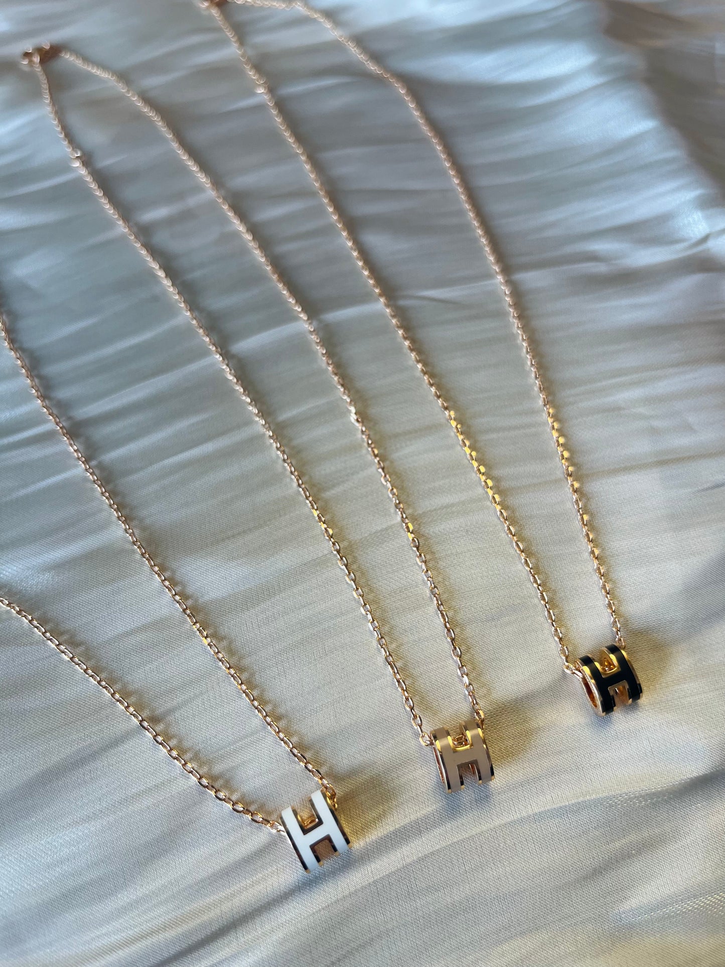 Emma Mini-Logo Necklace