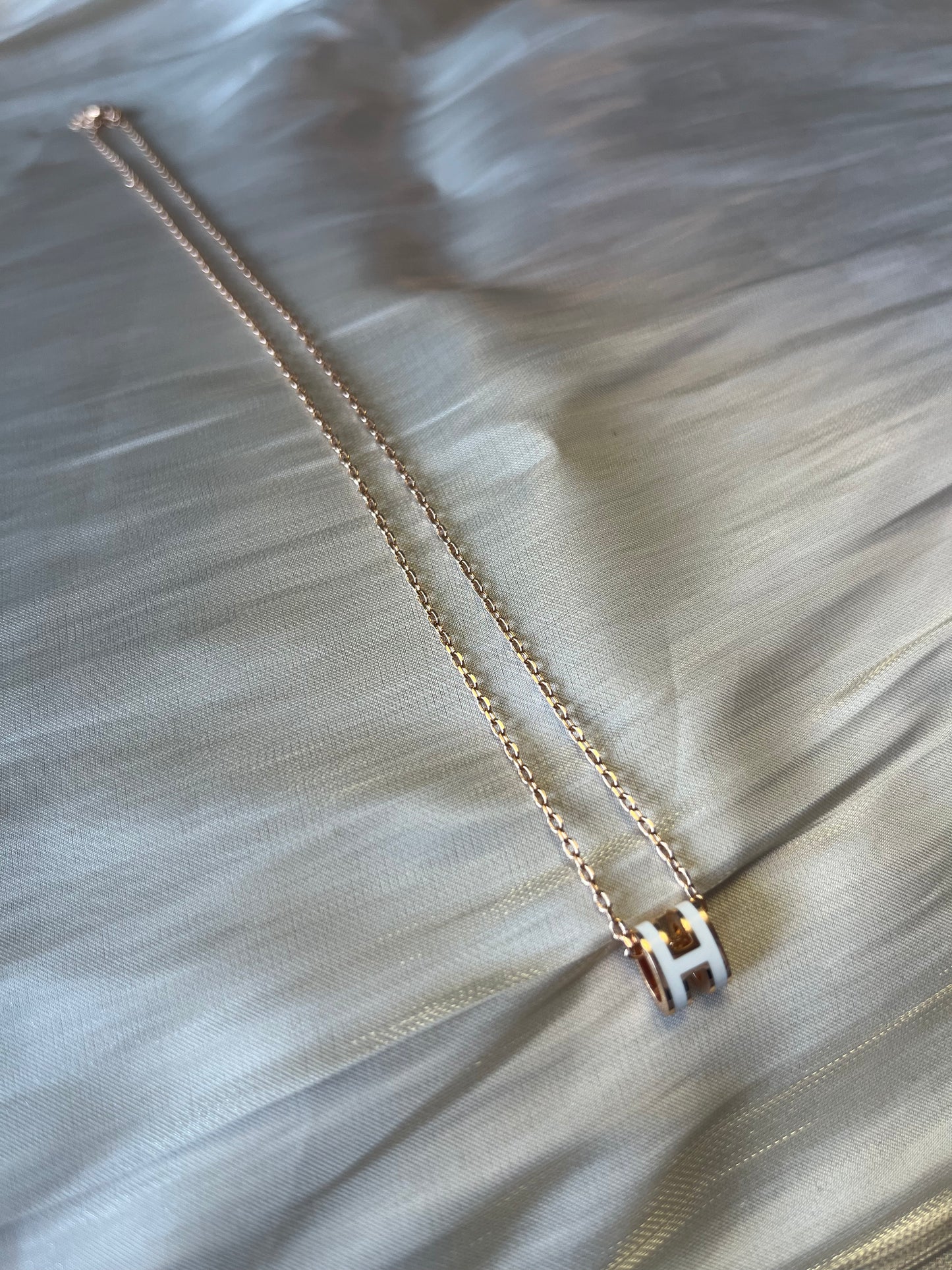 Emma Mini-Logo Necklace