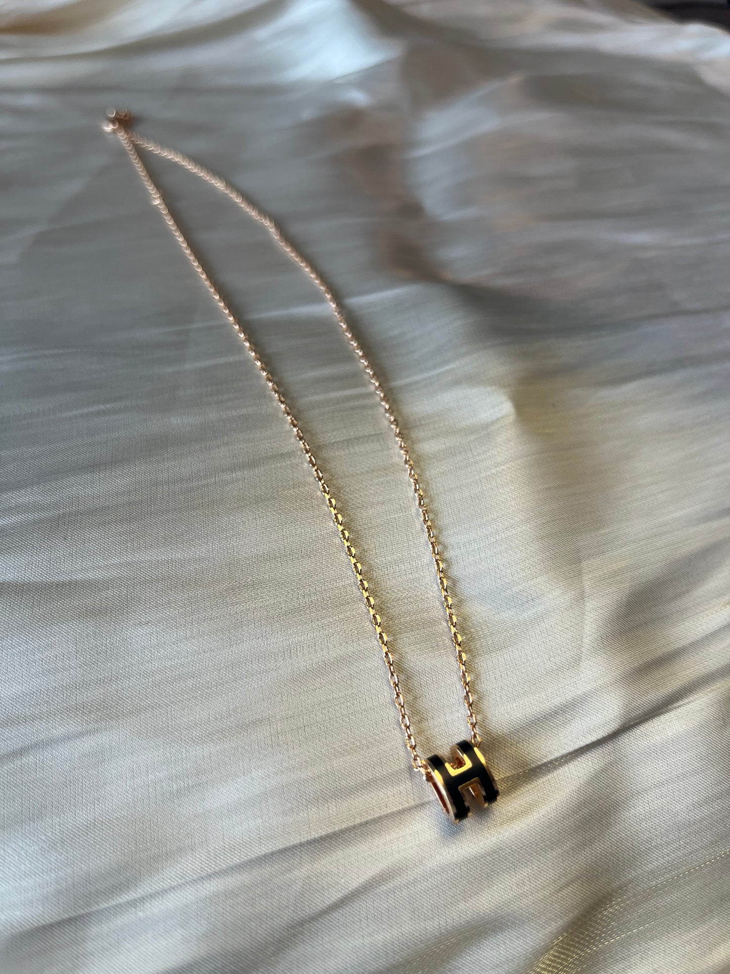 Emma Mini-Logo Necklace