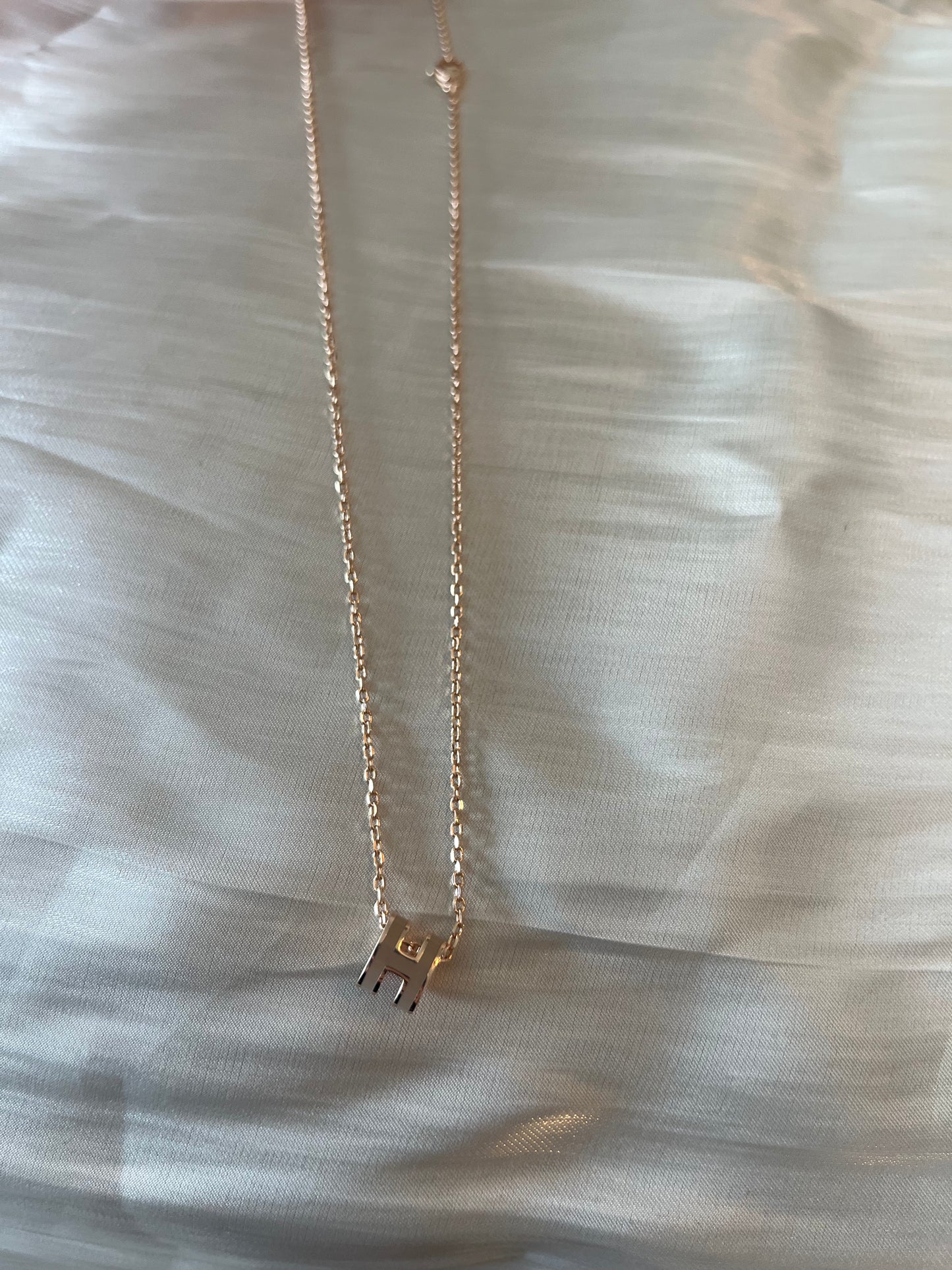 Emma Mini-Logo Necklace