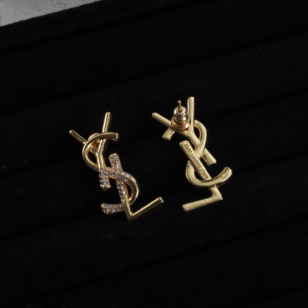 Y&L logo earrings