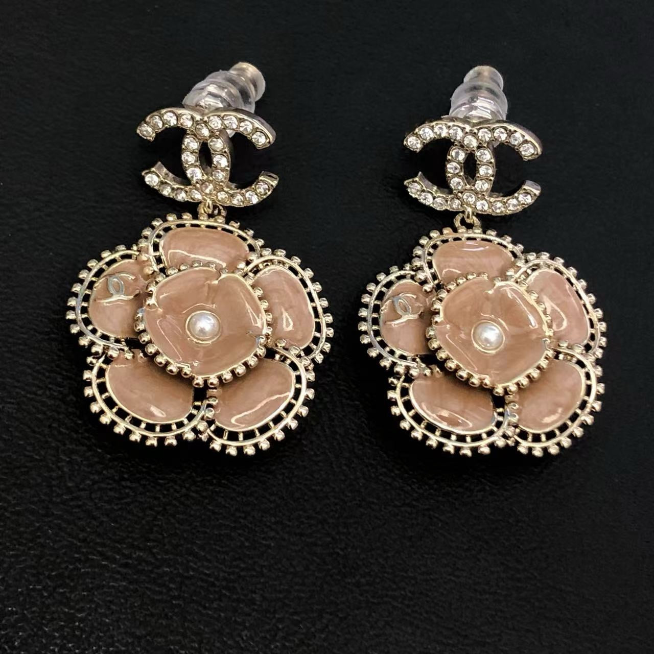 Cici Blush Blossom Earrings