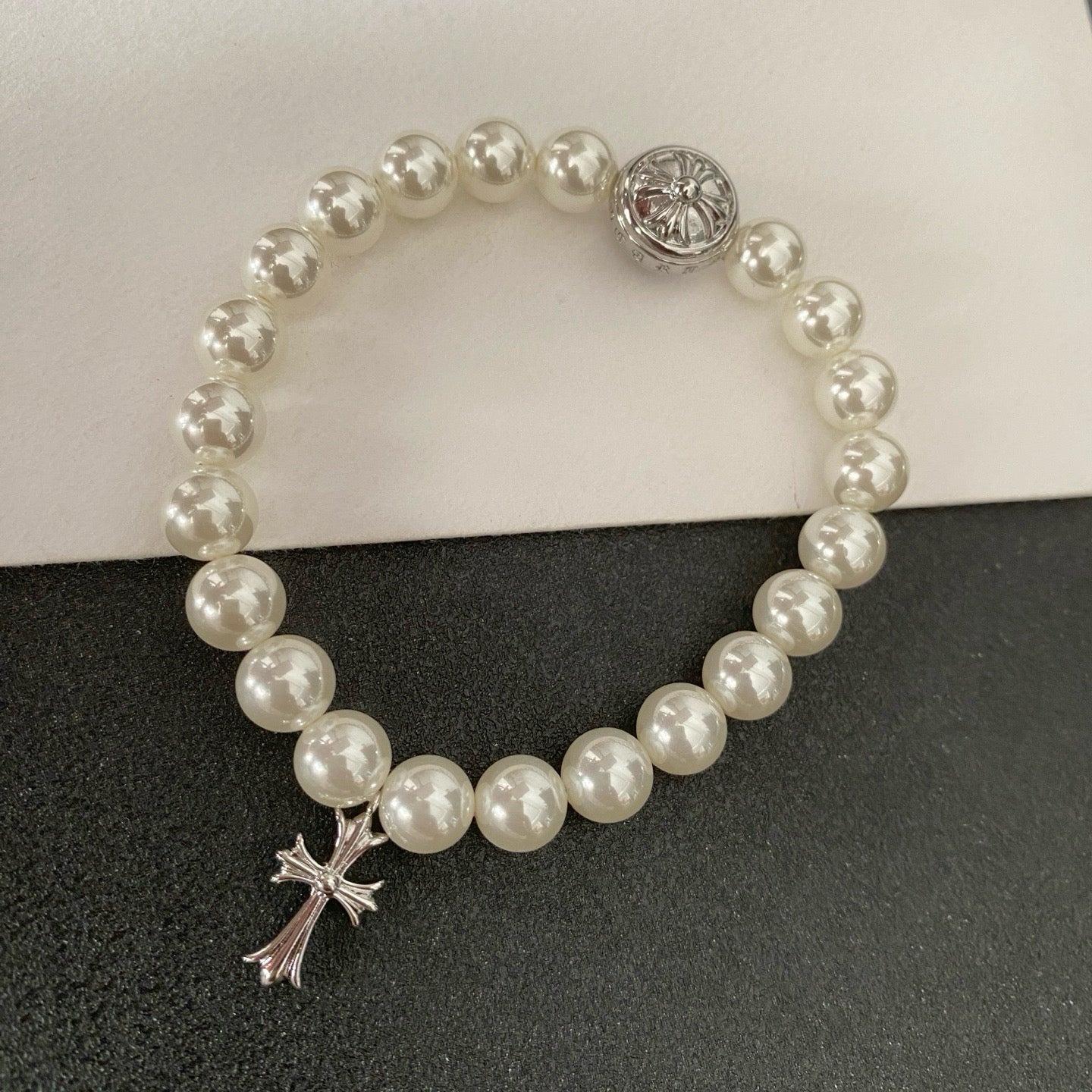 C&H Rebel Pearl Bracelet