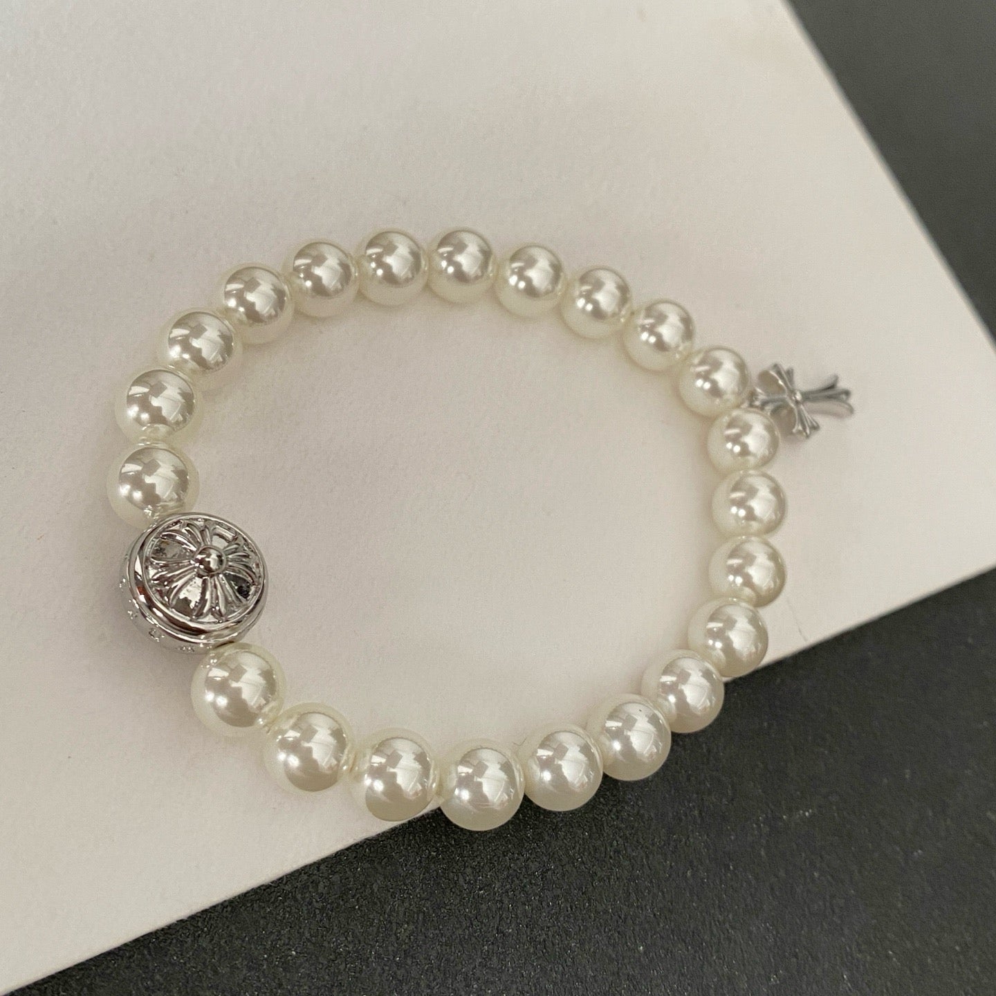 C&H Rebel Pearl Bracelet