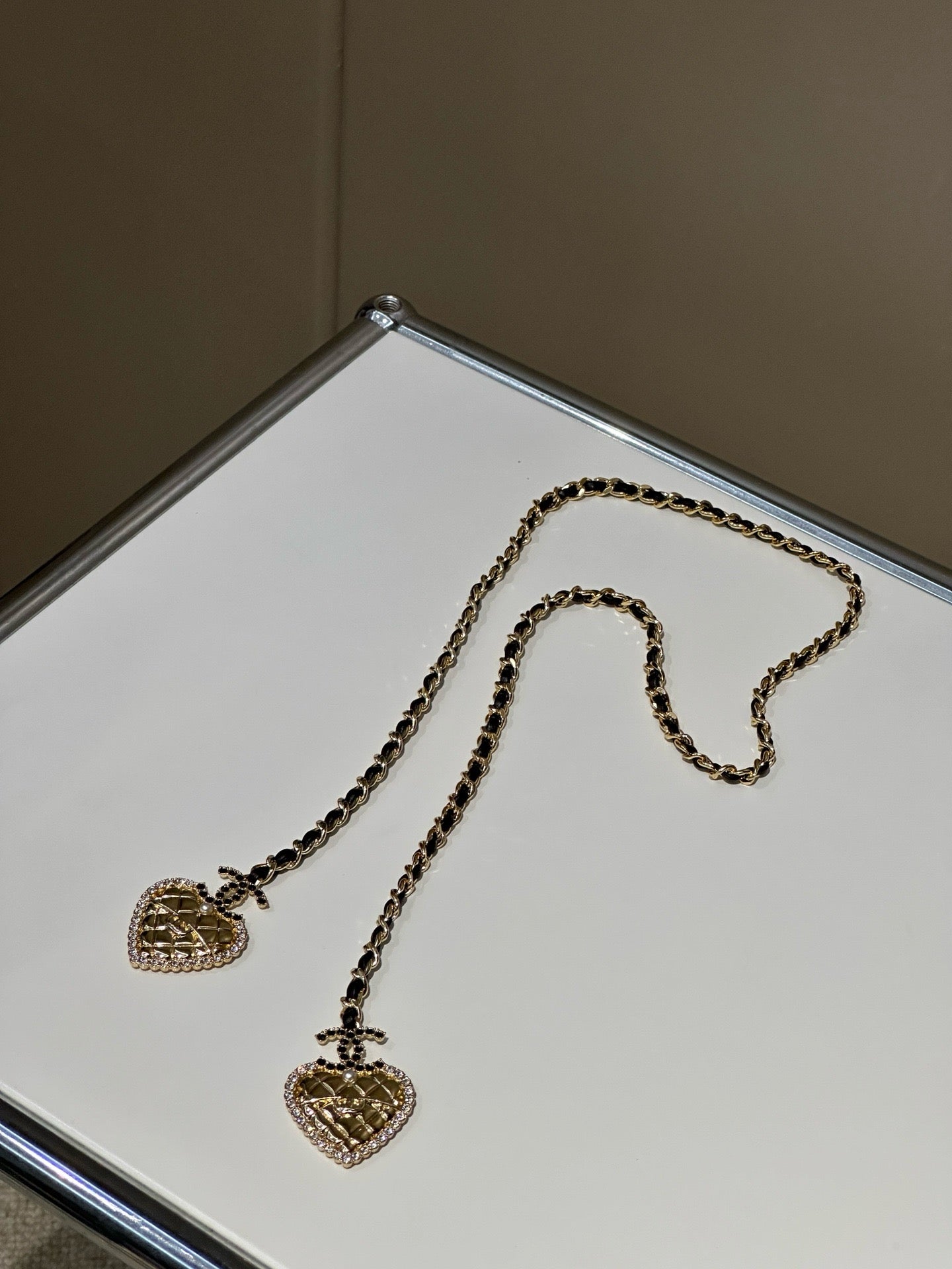 Coco statement heart necklace