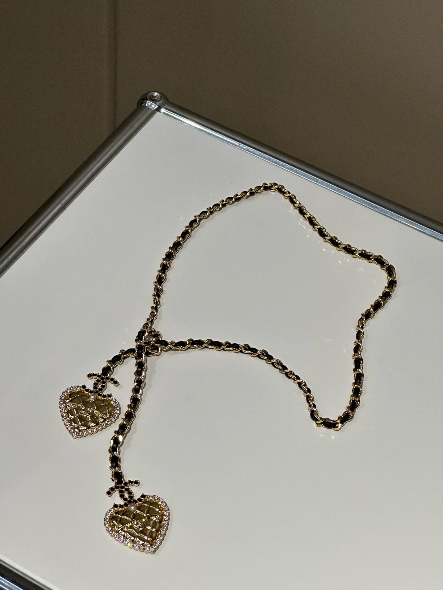 Coco statement heart necklace