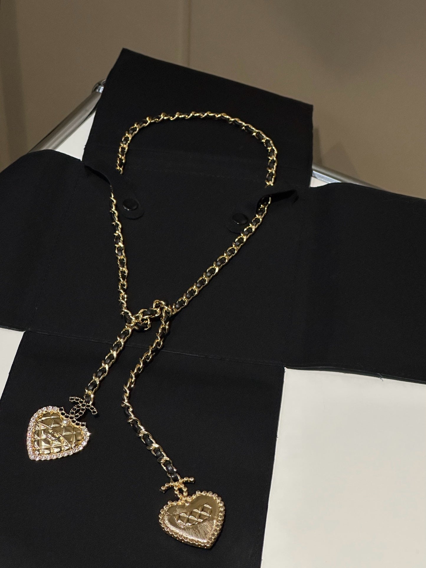 Coco statement heart necklace