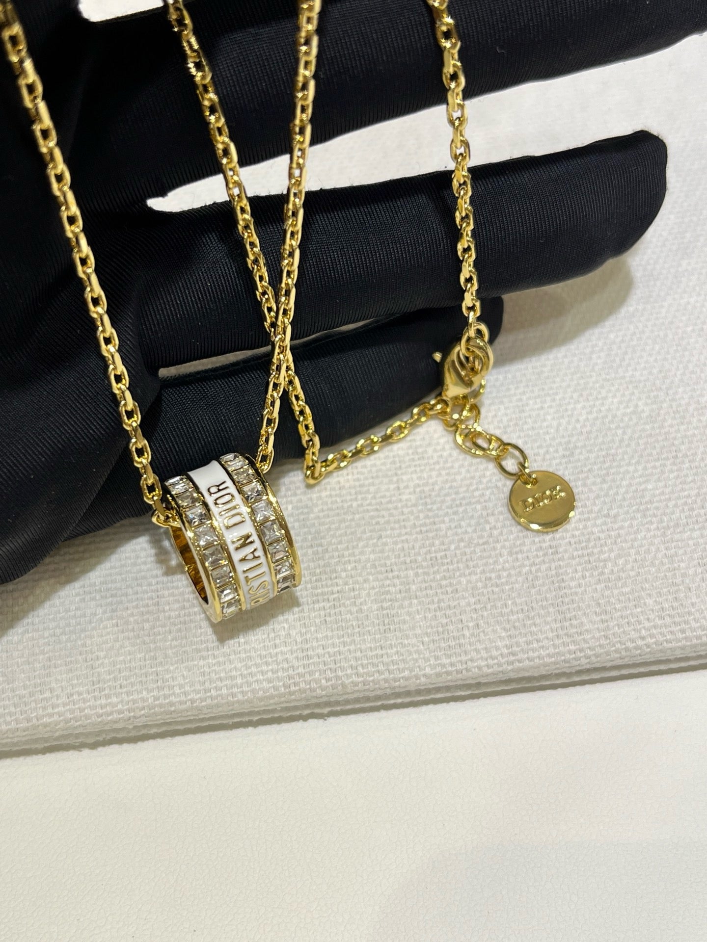 Cindy D Emblem necklace