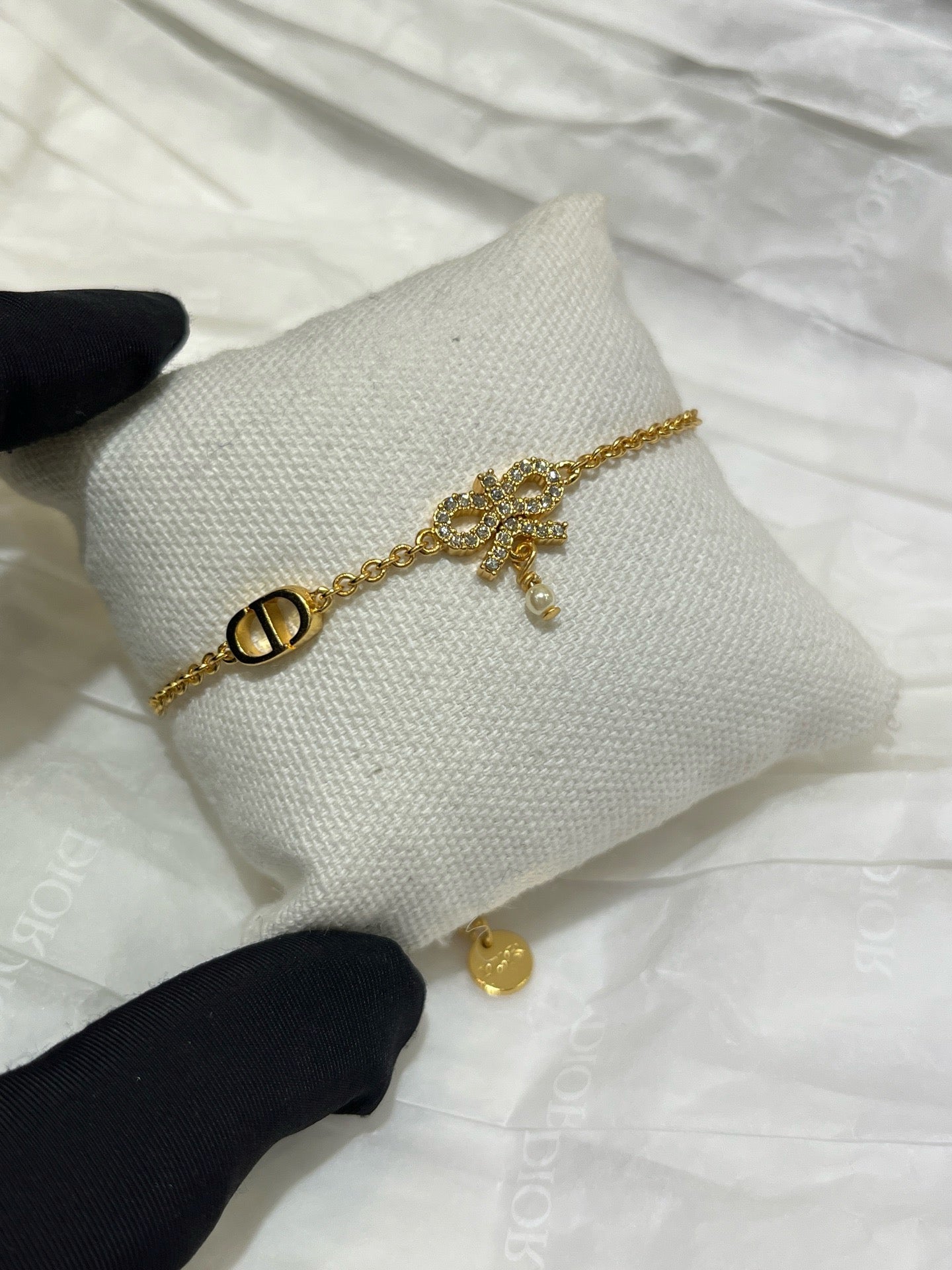 Cindy D bow bracelet