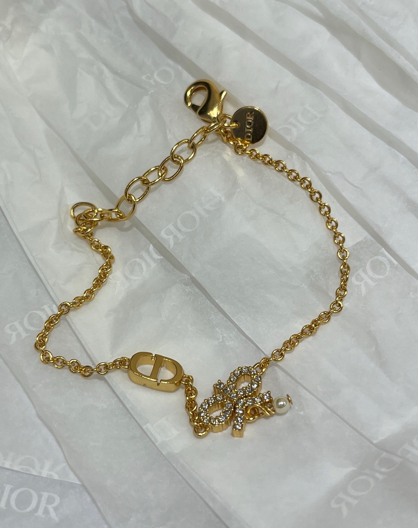 Cindy D bow bracelet
