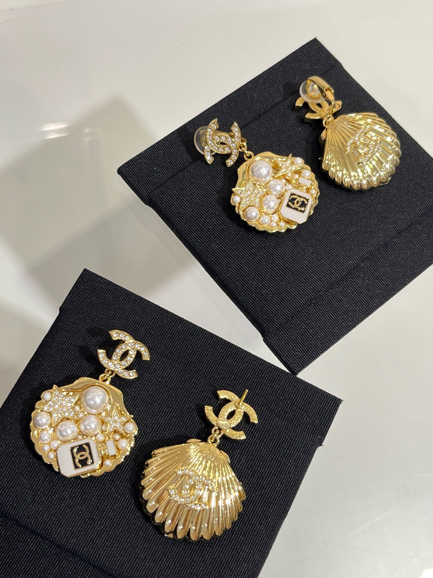 Coco shell earrings