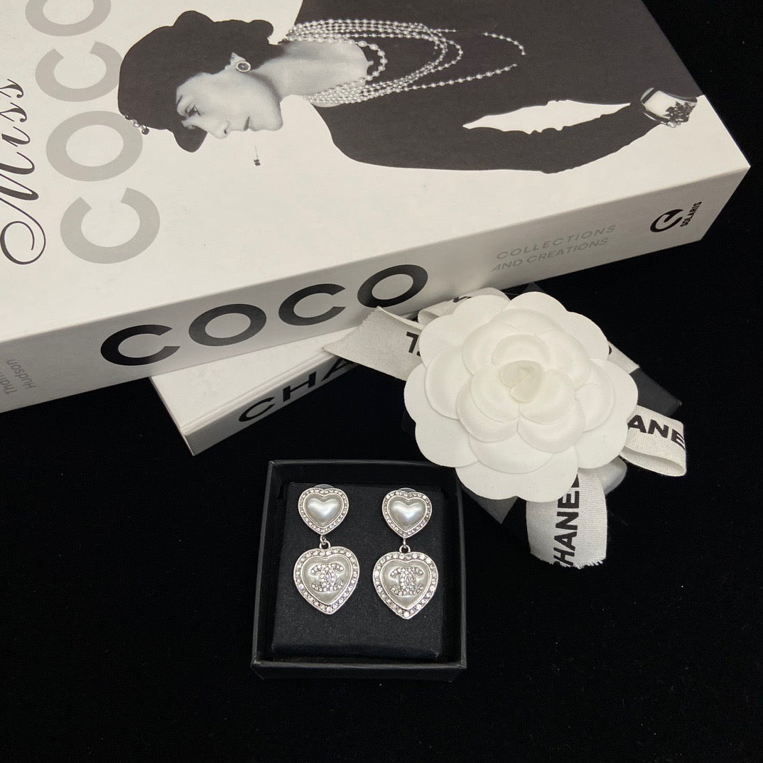 Coco love crystal earrings