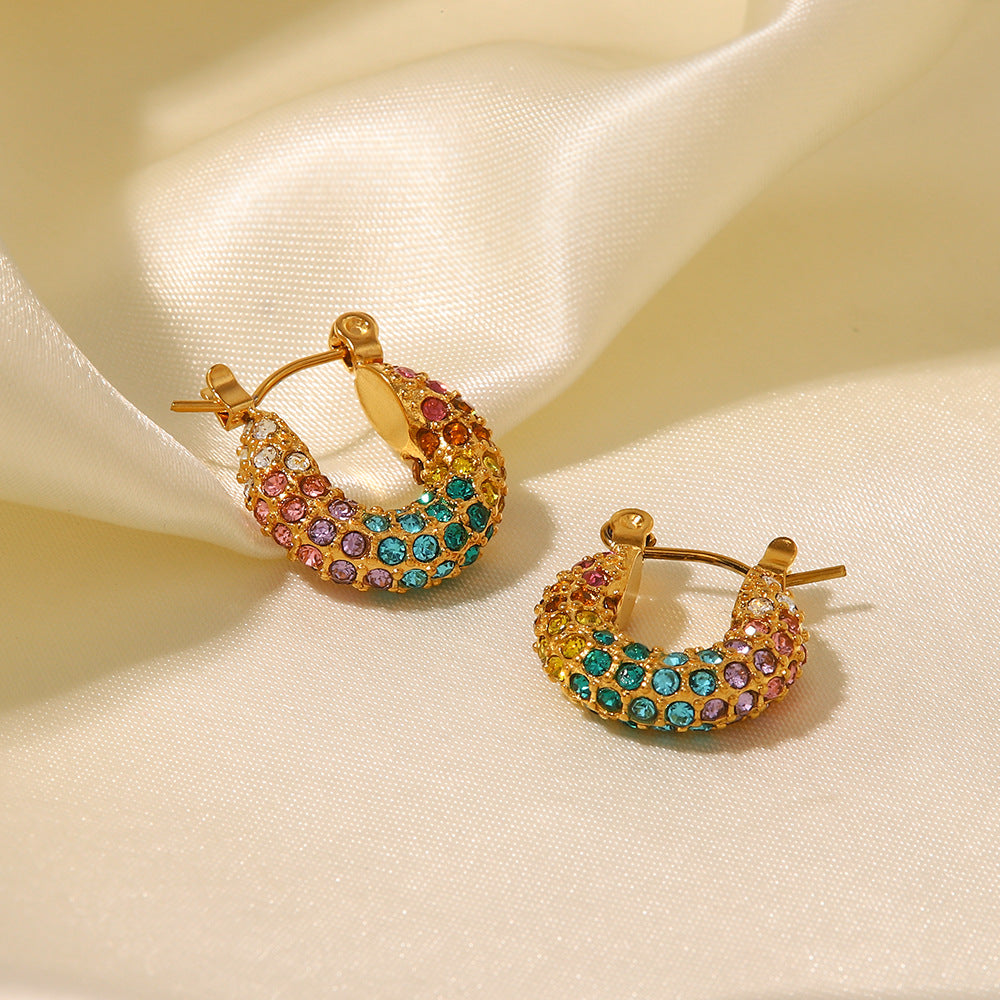 Sofi mini crystal Earrings