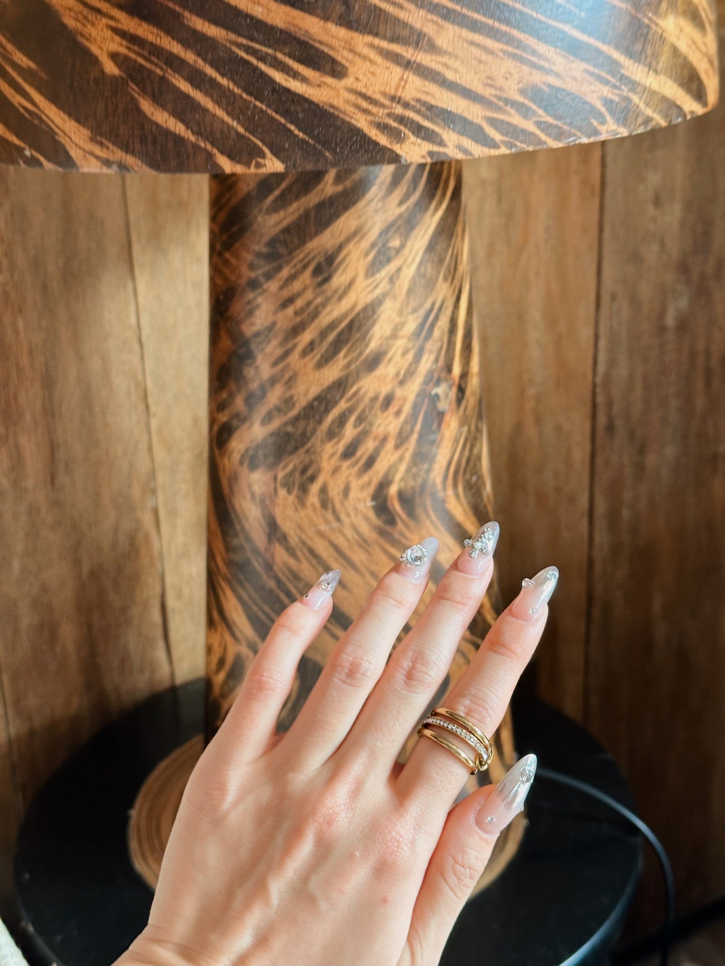 Tiyana two tone ring