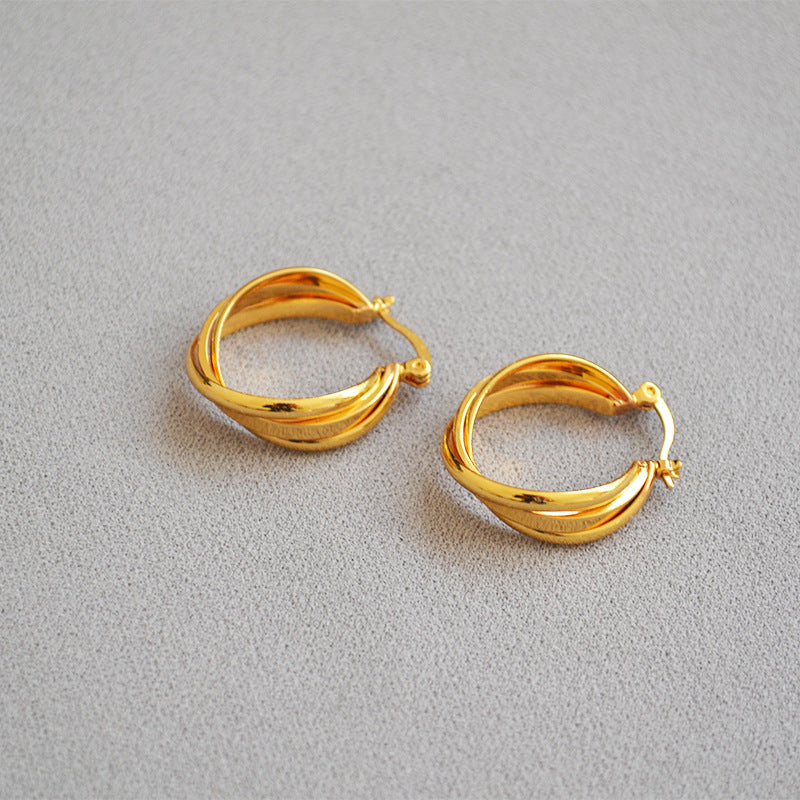 Linda hoop earrings