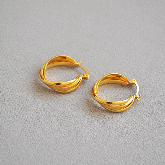 Linda hoop earrings