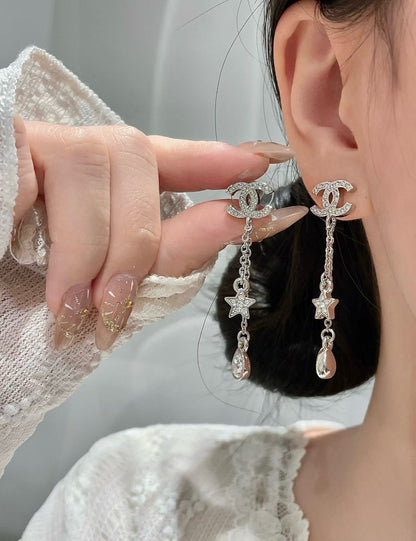 Coco chain earrings