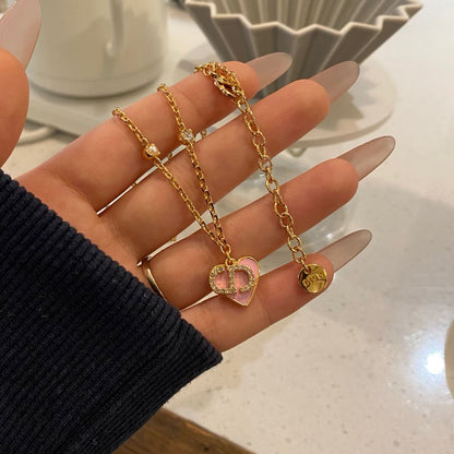 D&O heart necklace