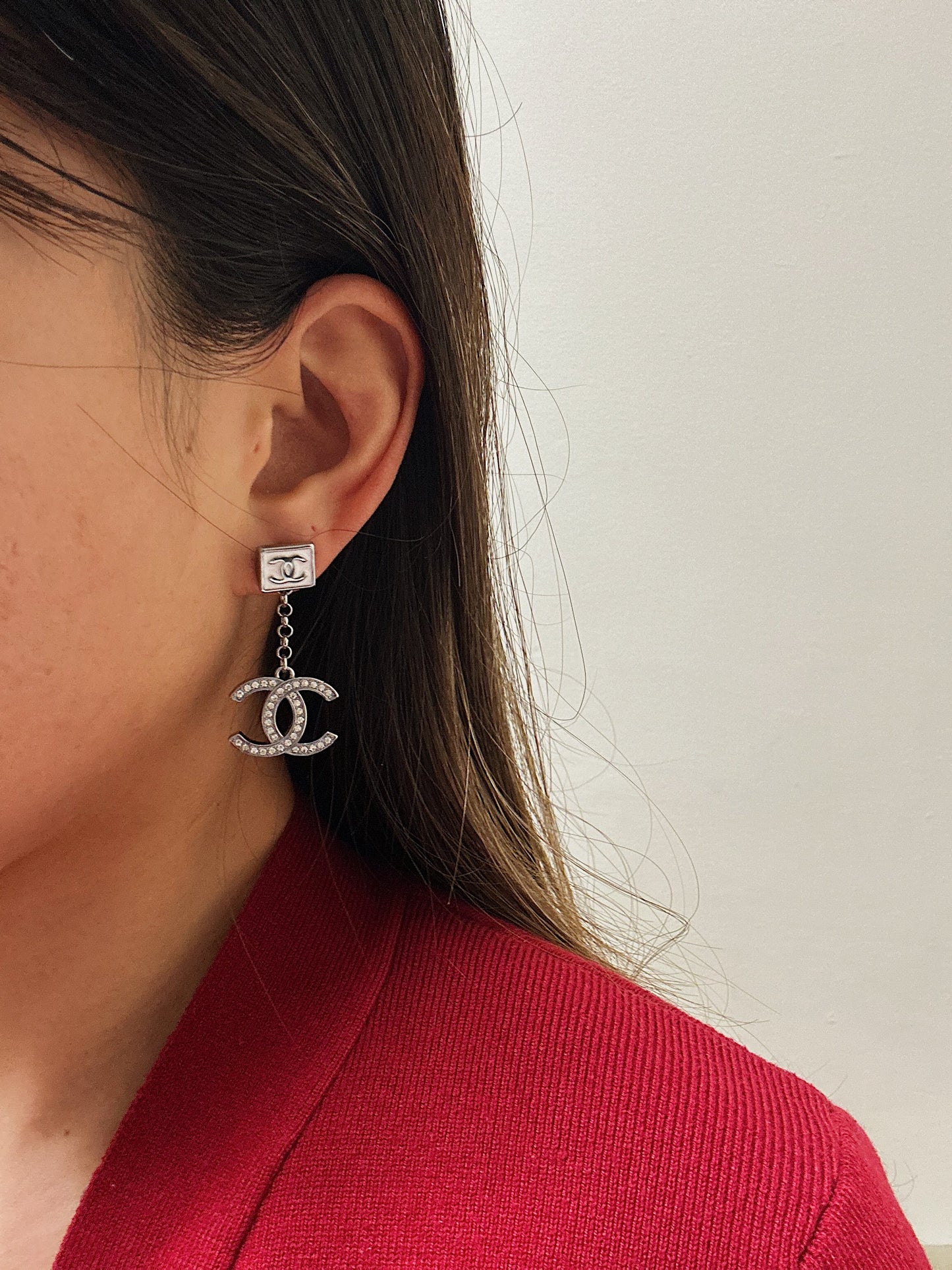 Cc Dangling earrings
