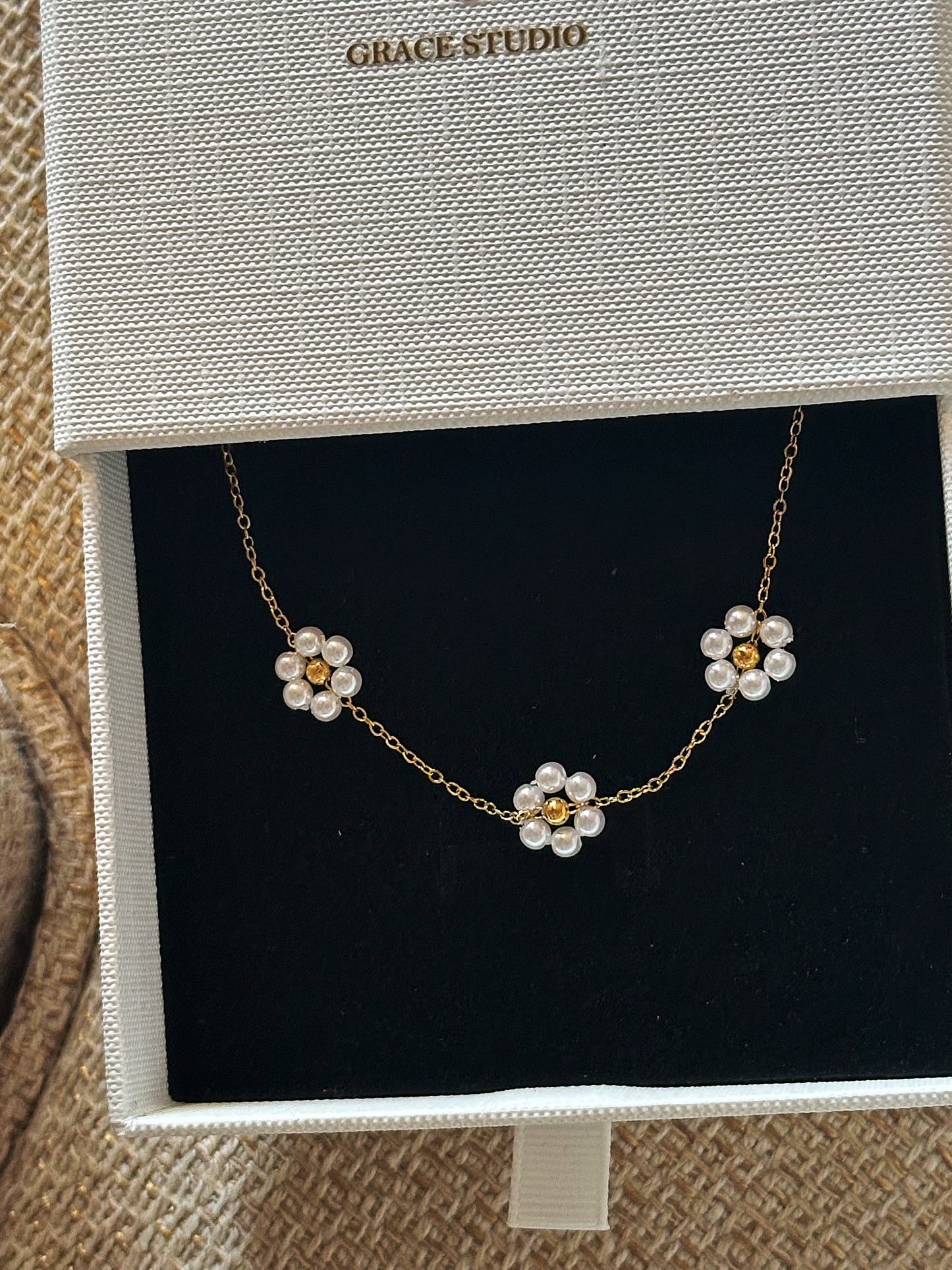 Spring Blossom Daisy Necklace