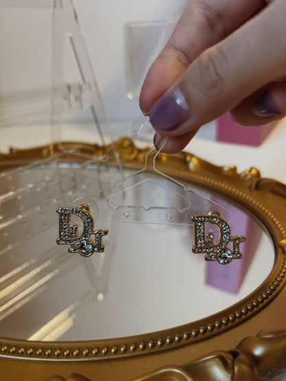 Dio crystal earrings