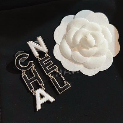 Cc logo earrings