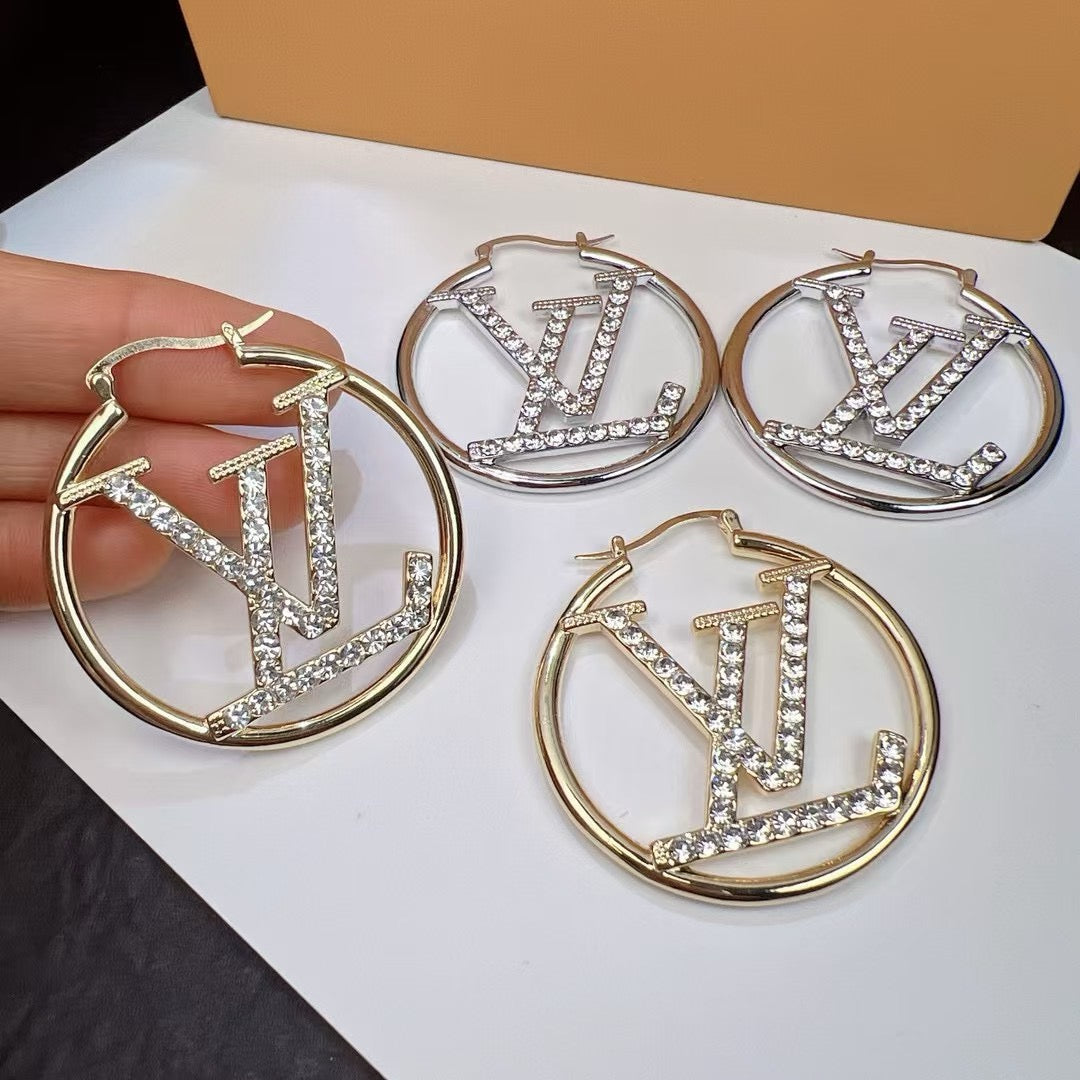 Elve luxury hoop earrings