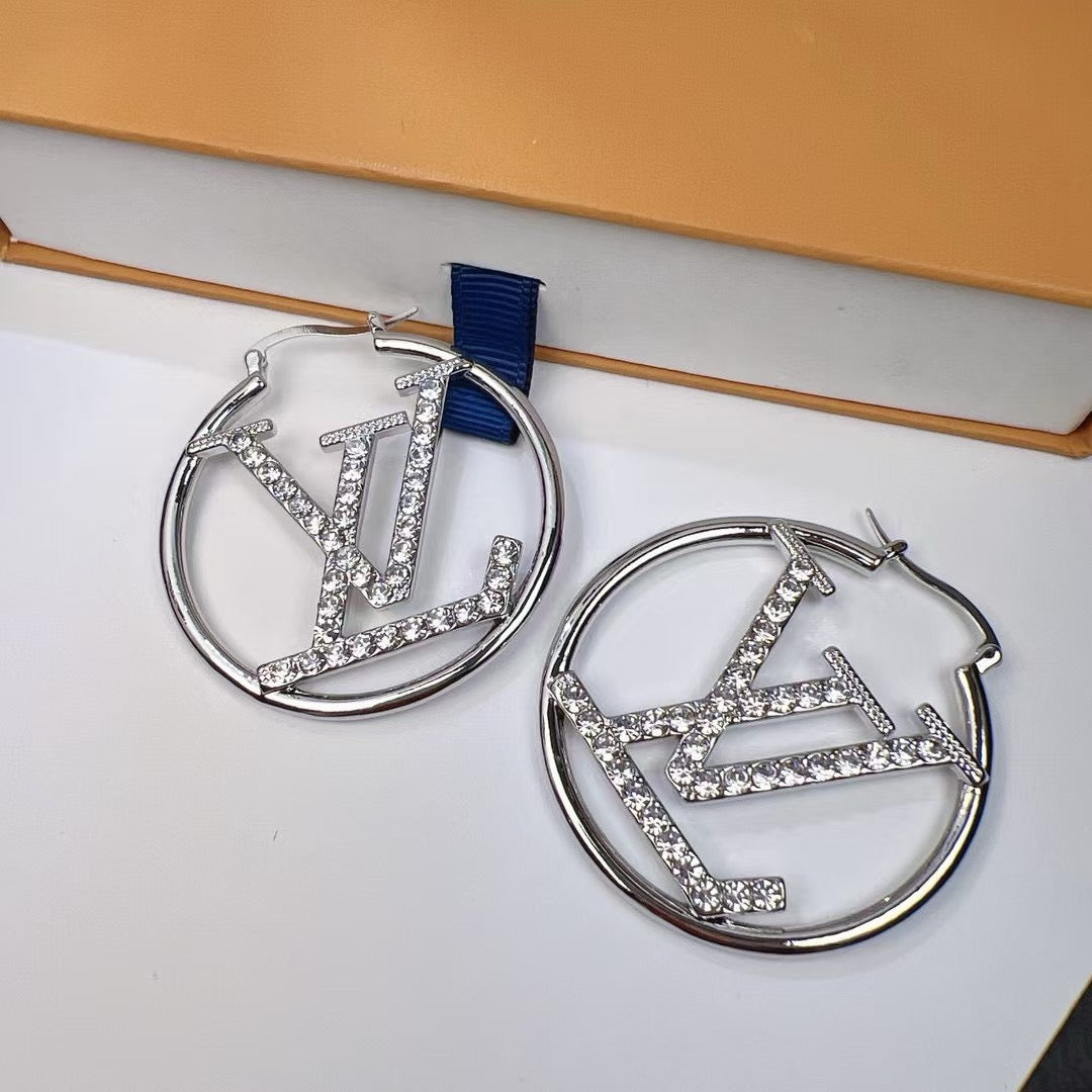 Elve luxury hoop earrings