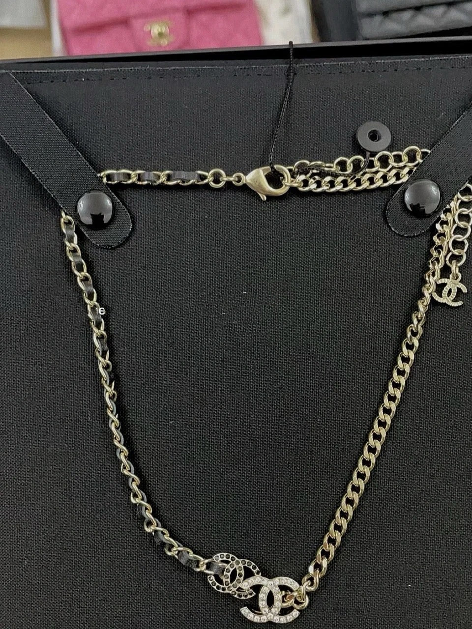 Double c necklace
