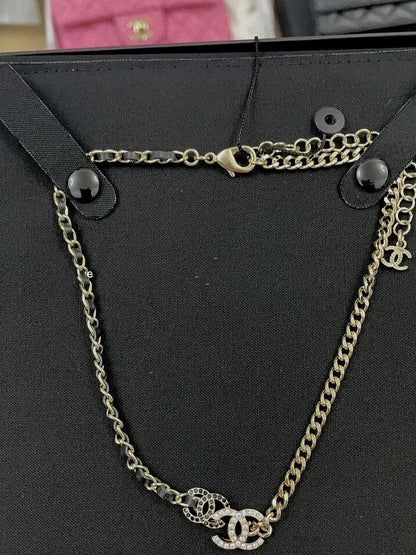 Double c necklace