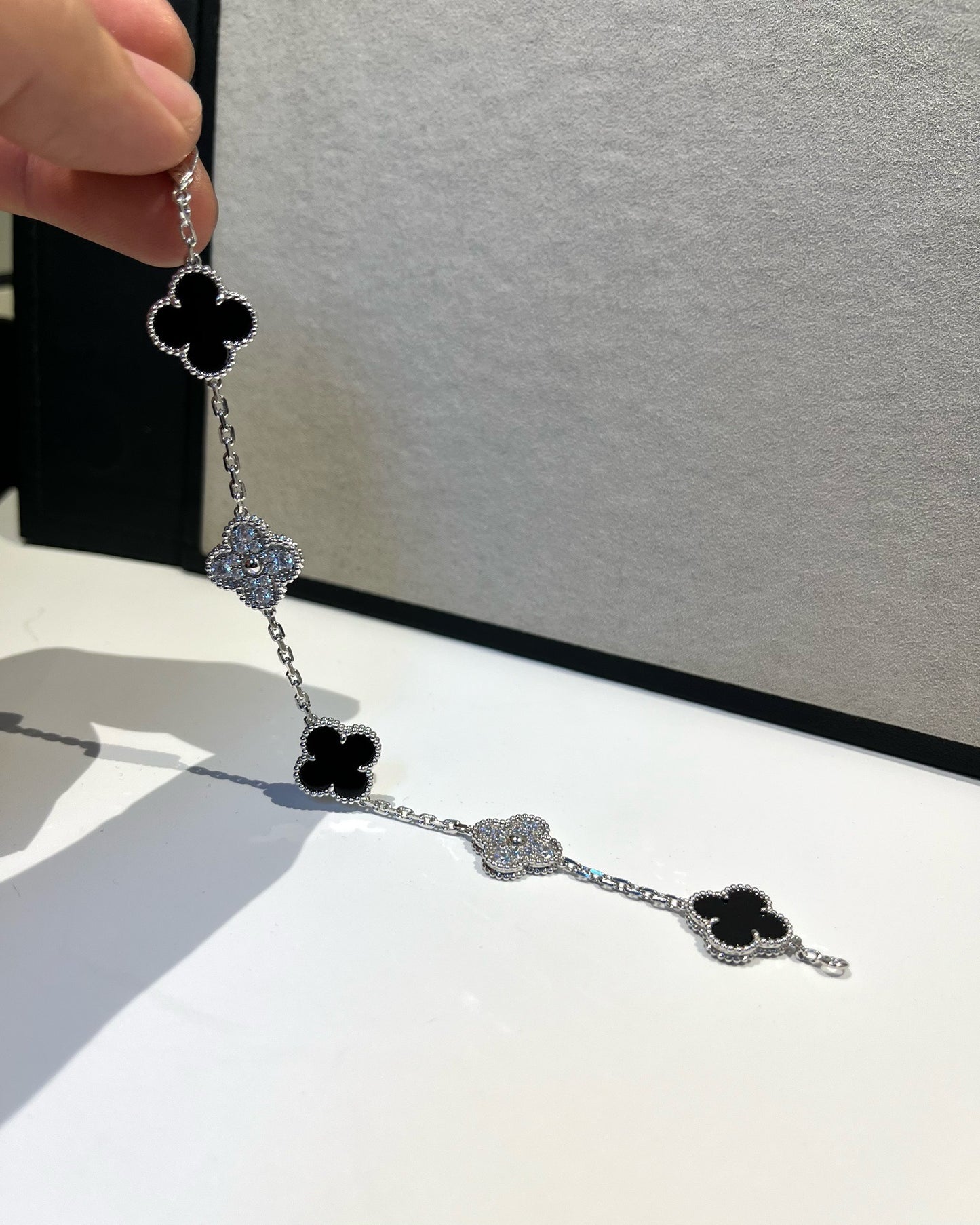 Clover panda bracelet