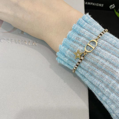 CD crystal bracelet