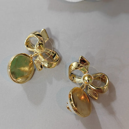 CC Bow Royal Earrings