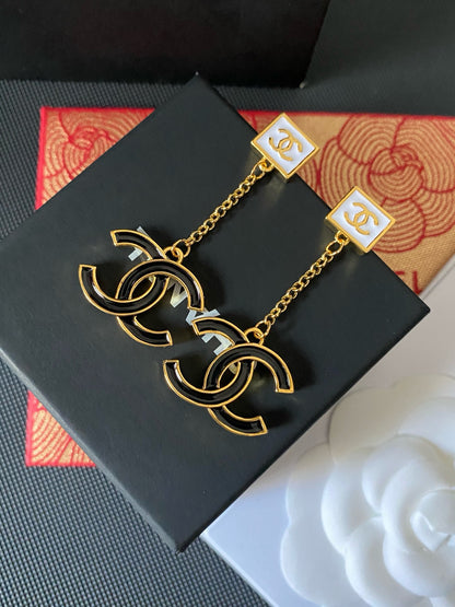 Coco logo earrings