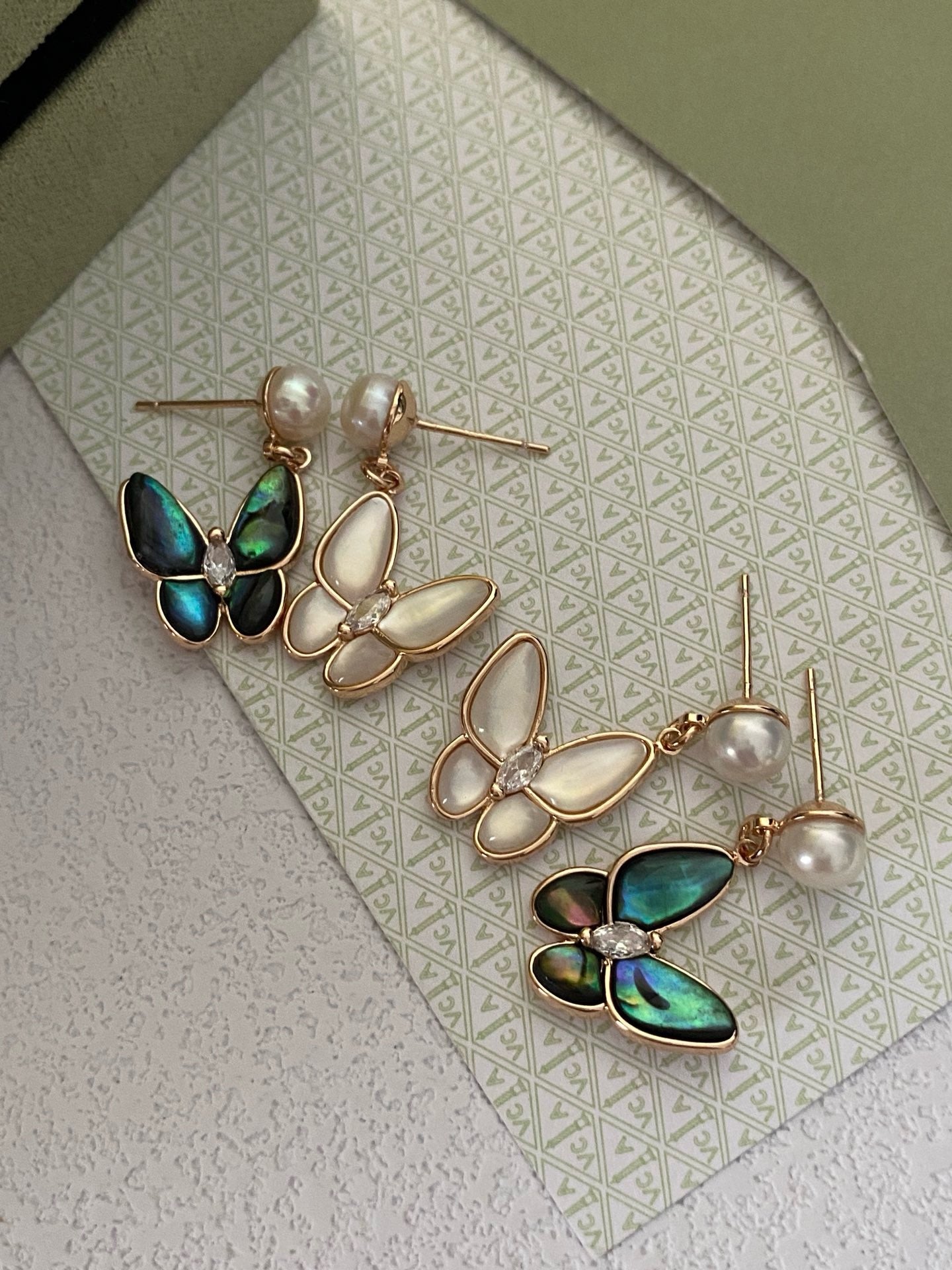 Vancia Butterfly Whisper Earrings