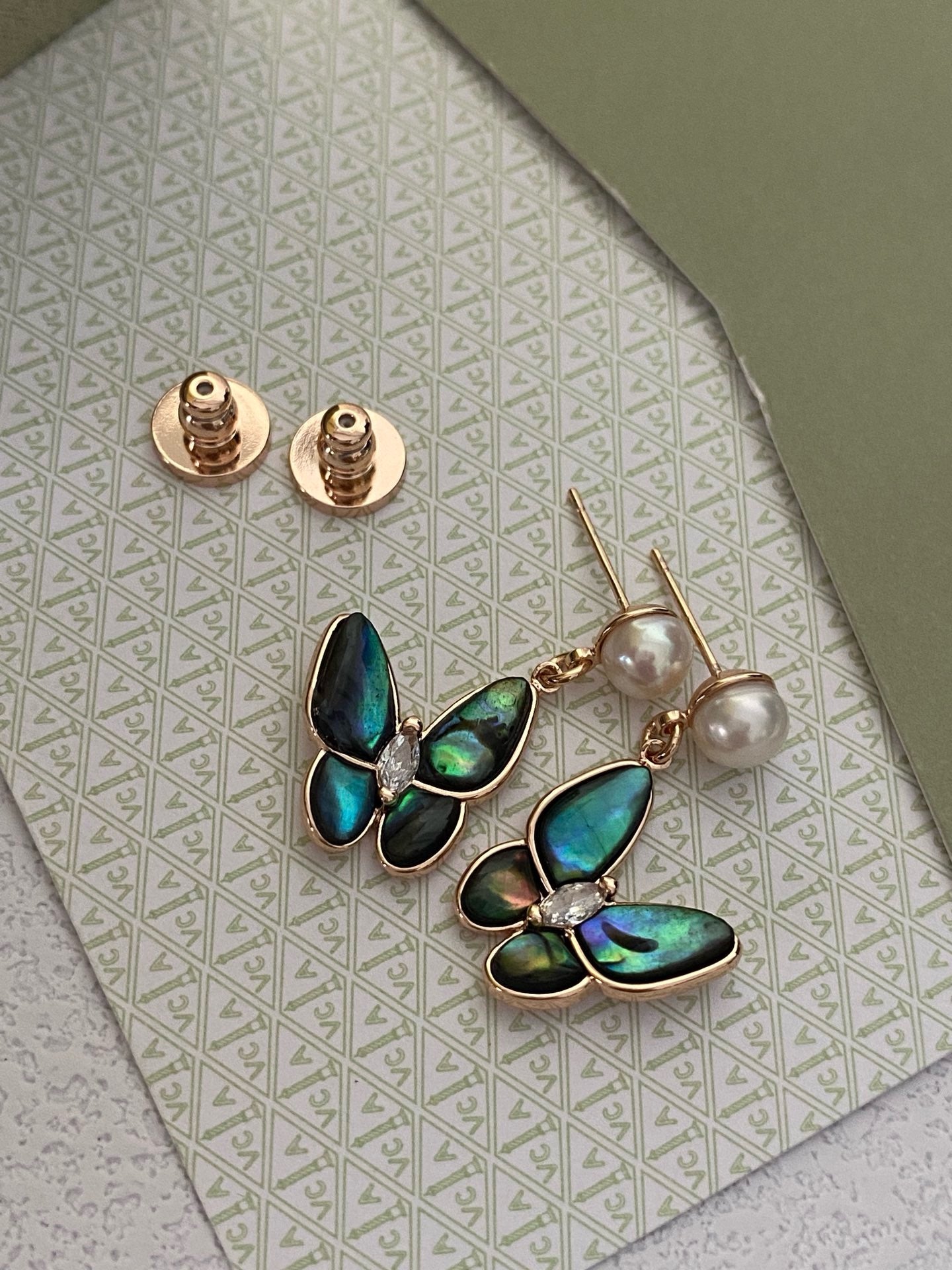 Vancia Butterfly Whisper Earrings