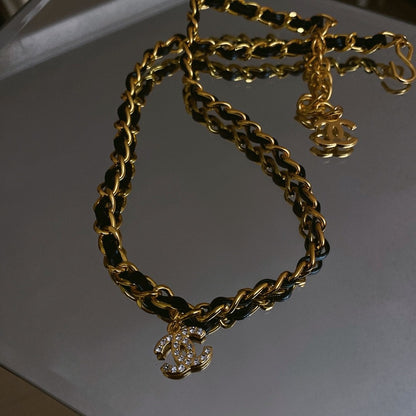 Coco metal vintage necklace