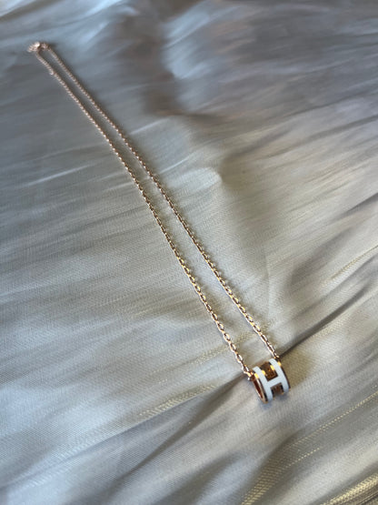 Emma Mini-Logo Necklace