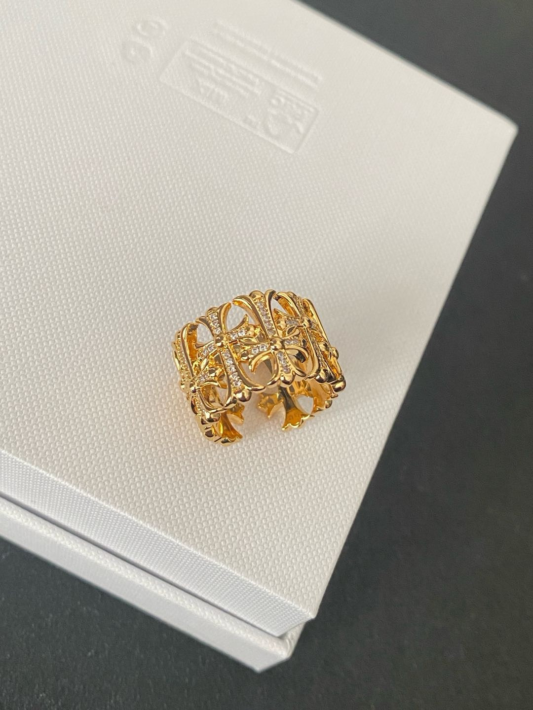 Cross Open Ring