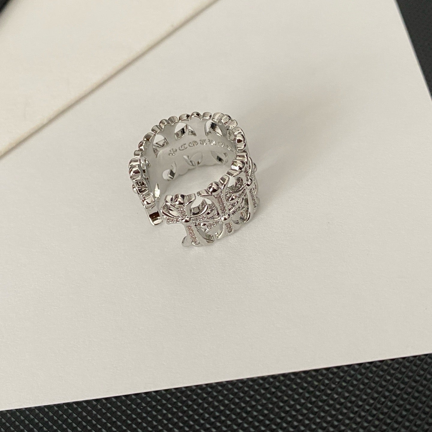 Cross Open Ring