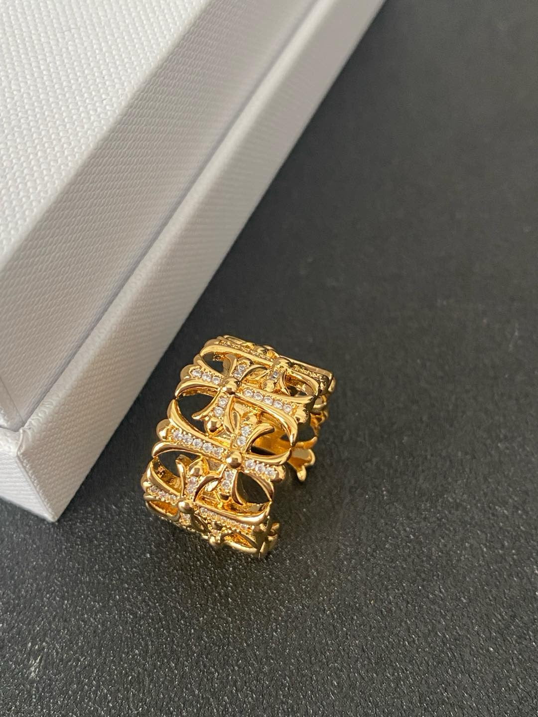 Cross Open Ring
