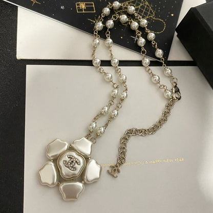 CC Futurist Blossom Long Necklace