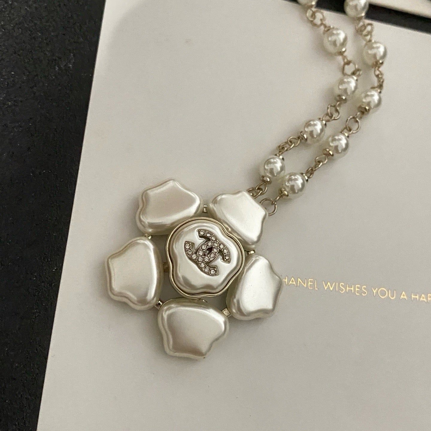 CC Futurist Blossom Long Necklace