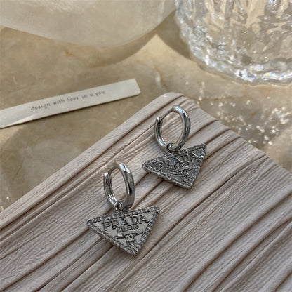 PD  earring silver
